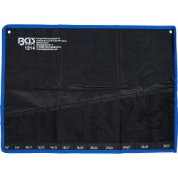 Csillag-csillagkulcs készlet hajlított 12 db-oshoz üres szövettartó -