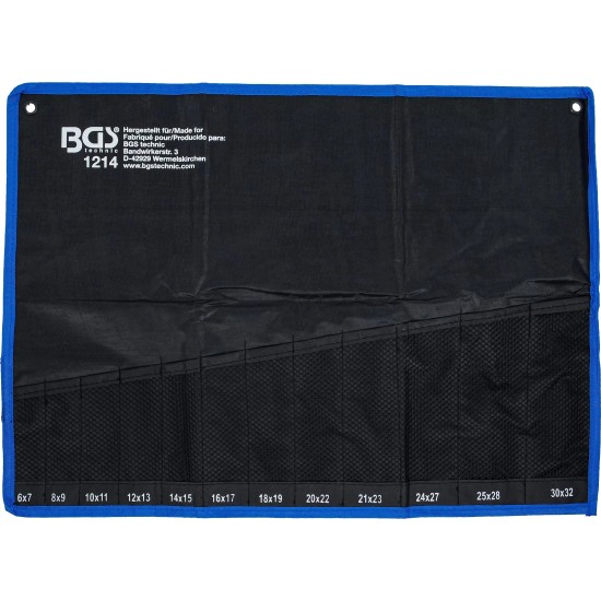 Csillag-csillagkulcs készlet hajlított 12 db-oshoz üres szövettartó -