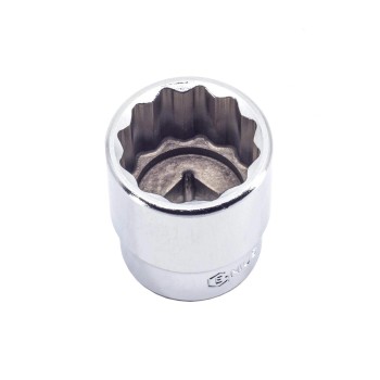 Dugókulcs - crowafej 1/2'' 12 szög normál 34 mm Genius