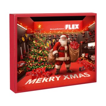 Karácsonyi szerszámkészlet ADVENTI KALENDÁRIUM 36 db-os - FLEX