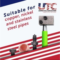 Fékcsőperemező készlet járművön is használható 4,75 mm, 3/16” - UTC