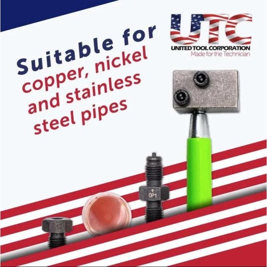 Fékcsőperemező készlet járművön is használható 4,75 mm, 3/16” - UTC