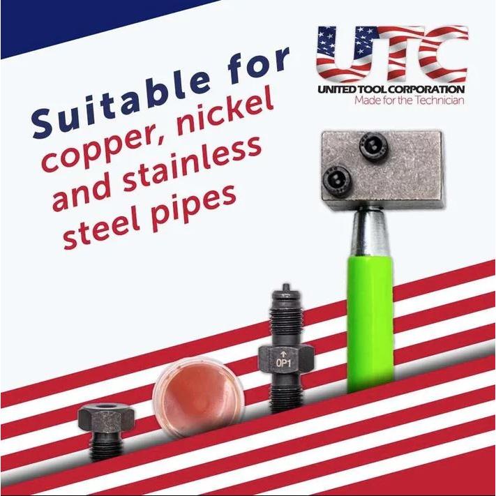 Fékcsőperemező készlet járművön is használható 4,75 mm, 3/16” - UTC