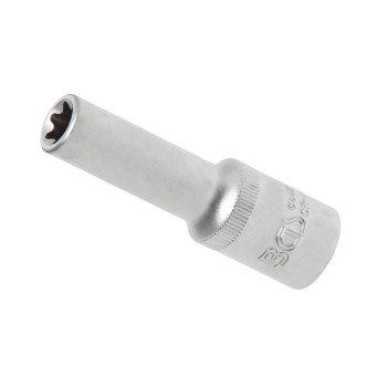 Dugókulcs - crowafej 1/2'' belső torx E12 hosszú