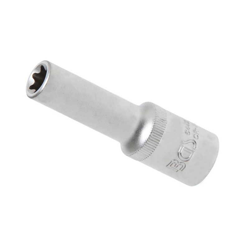 Dugókulcs - crowafej 1/2'' belső torx E12 hosszú