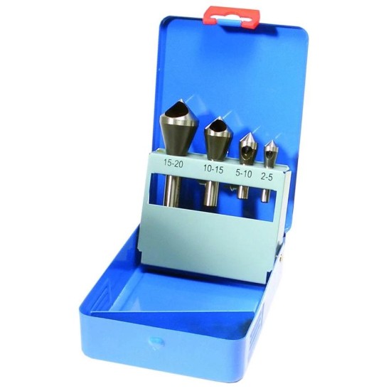 Kúpsüllyesztő készlet 4 db HSS