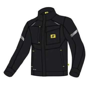 Kabát lángálló hegesztőkabát MW2000  L-es Fekete - ESAB