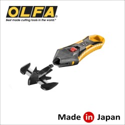 Vágókés OLFA biztonsági rejtett pengéjű kés Védő penge takaróval Vágókés OLFA biztonsági rejtett pengéjű kés Védő penge takaróval