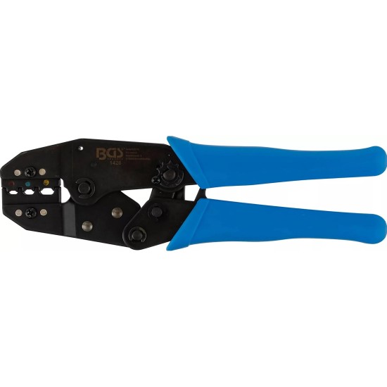 Fogó, saruzó - racsnis - szigetelt sarukhoz 0.5-1.5 / 1.5-2.5 / 4-6 mm2