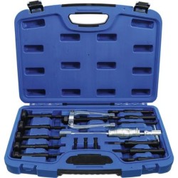 Csapágylehúzó készlet belső  5-52 mm + csúszókalapács - profi - BGS