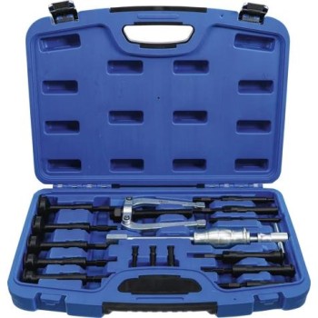 Csapágylehúzó készlet belső  5-52 mm + csúszókalapács - profi - BGS