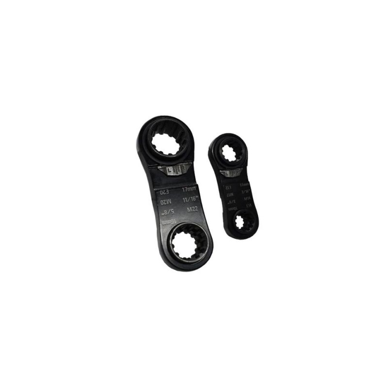 Csillag-csillagkulcs racsnis 4in1 kulcs  8x10 mm és 11x13 mm MINI