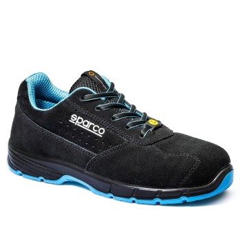 Munkavédelmi cipő SPARCO - Horizon Moreno S1PS fekete-kék 45-ös