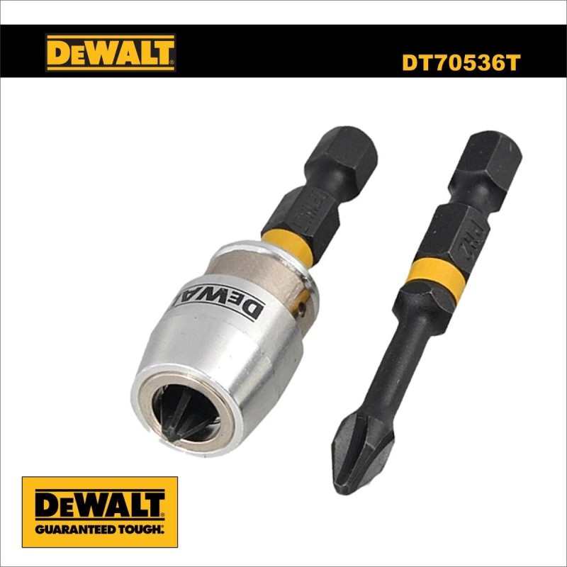 Bit tartó - gipszkartoncsavar-behaj, mágn. PH2x50 bitekkel