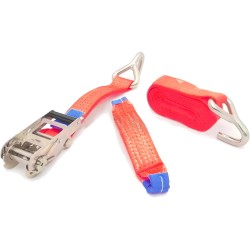 Jármű rögzítő tréleres kengyeles racsnis heveder, spanifer Jármű rögzítő tréleres kengyeles racsnis heveder, spanifer