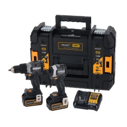 Fúró-csavarozó és ütvecsavar szett, akkus 18V 2x5.0Ah McLaren