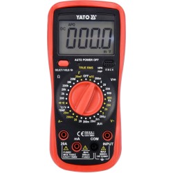 Multiméter, digitális DC 600 / AC 600V - Yato