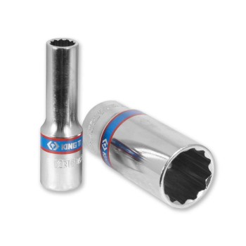 Dugókulcs - crowafej 3/8'' 12 lap hosszú 21 mm KingTony