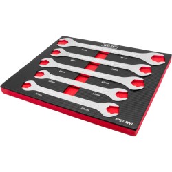 Villás-villáskulcs készlet 5 db-os 21 - 32 mm LOK-TYP - ULTRA VÉKONY -