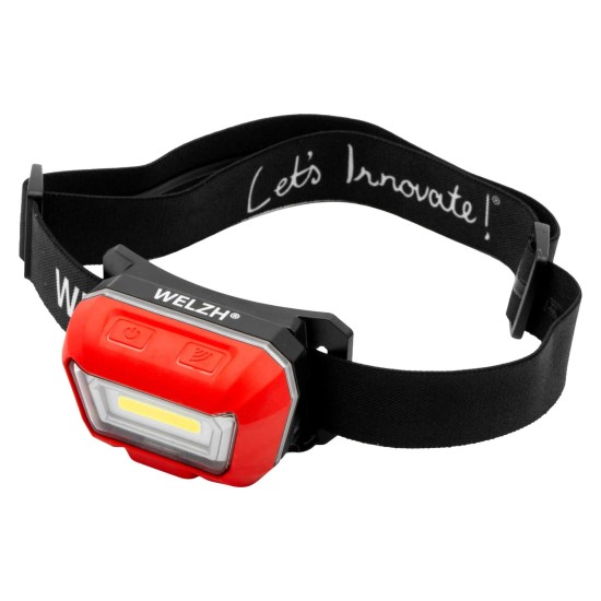 Szerelőlámpa - Fejlámpa LED 01 CREE - akkus - USB - szenzoros - Welzh
