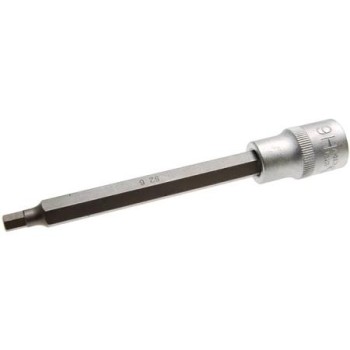 Rátűzőkulcs - crowa+bit 1/2'' imbusz  6 mm x 140 mm - BGS