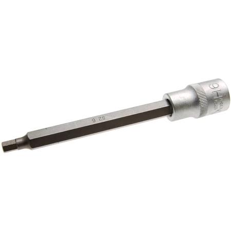 Rátűzőkulcs - crowa+bit 1/2'' imbusz  6 mm x 140 mm - BGS