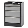 Műhelybútor SP SERIES Alsó rész: 4 fiókos szekrény 680x458x910 mm