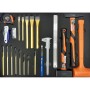Tálcás SP Tools ''M'' Lakatos szerszám készlet 22 db-os