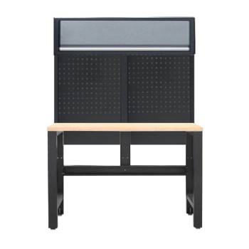 Műhelybútor SP SERIES Alsó rész: SATUPAD Keményfa munkalap+hátf+szek