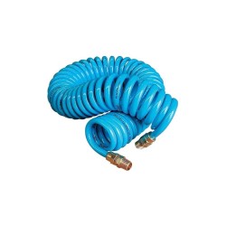 Levegőcső spirál 9 m kék - szerelt 8 mm / 5 mm PU - SP Tools Levegőcső spirál 9 m kék - szerelt 8 mm / 5 mm PU - SP Tools