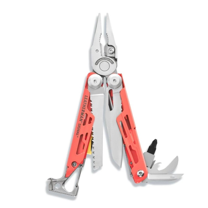 Multifunkciós szerszám Leatherman SIGNAL Guava (Rózsaszín) -