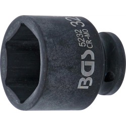 Légkulcsfej 1/2'' 6 l.n. 32-es - BGS