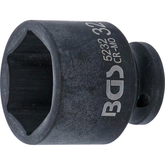 Légkulcsfej 1/2'' 6 l.n. 32-es - BGS