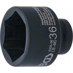 Légkulcsfej 1/2'' 6 l.n. 36-os - BGS