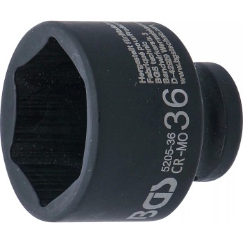 Légkulcsfej 1/2'' 6 l.n. 36-os - BGS