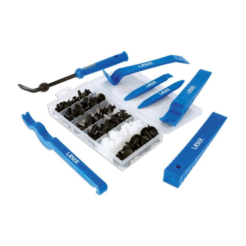 Patent kiszedő 7 db-os készlet+100 db-os műanyag patent készlet 2:1 - Laser