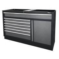Műhelybútor SP SERIES Alsó rész: 8 fiókos szekrény nagy1360x910x480 mm