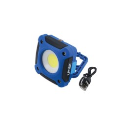 Szerelőlámpa (Munkalámpa) LED COB, akkus 500 / 1000 lm - Laser