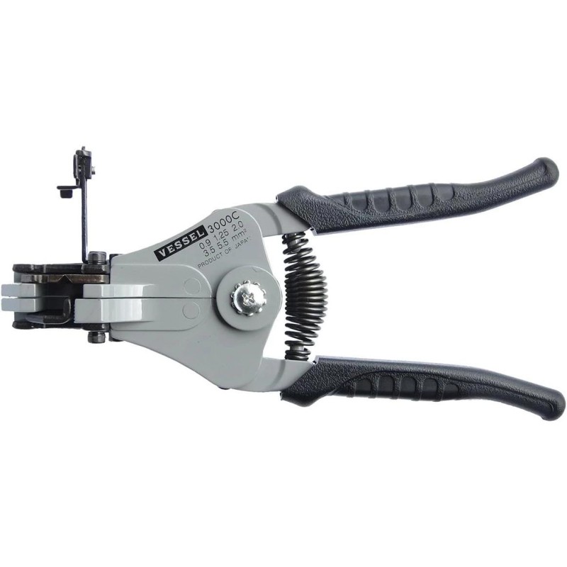 Fogó blankoló automata 0,9/1,25/2,0/3,5/5,5 mm2 - FEKETE - VESSEL 141000 (3000C)