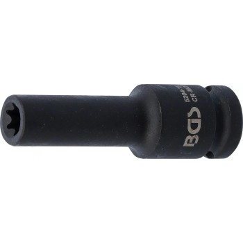 Légkulcsfej 1/2'' belső E-torx E11 hosszított - BGS