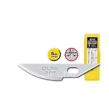 Penge OLFA dekor és hobby késhez 0.45 mm 5db-os (KB4-R/5)
