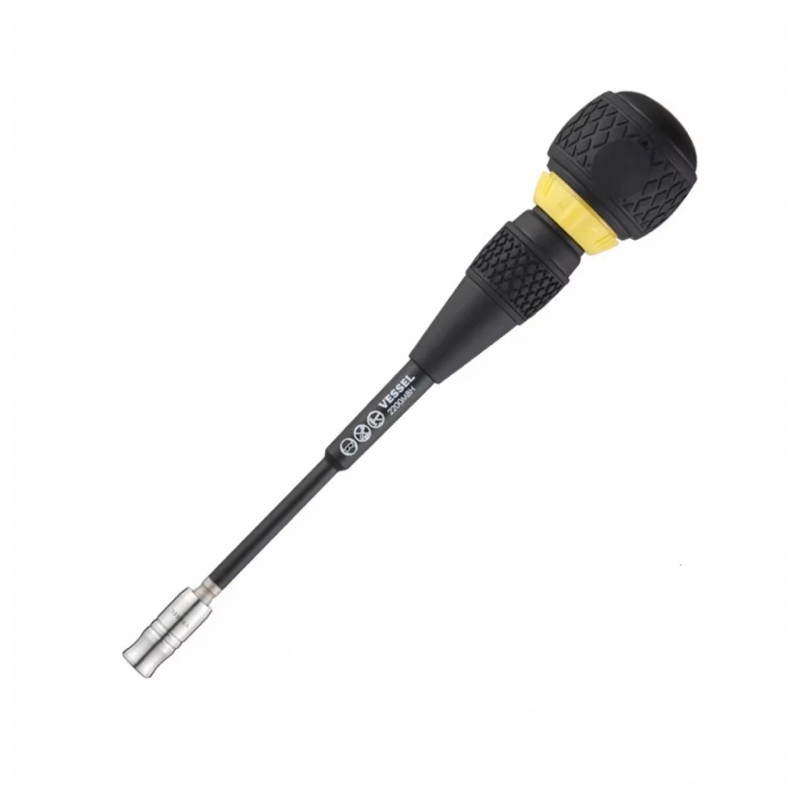 Csavarhúzó, bit tartós, racsnis irányváltós 1/4'' - Vessel (2200-MBH)