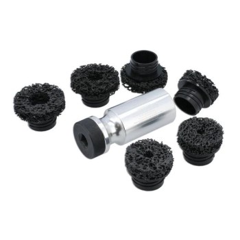 Kerékagy tisztító készlet - tőcsavar tövében - 6+1 db 1/2'' készlet - Laser