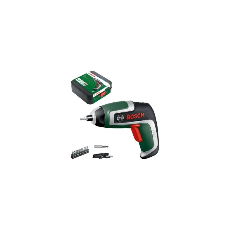 Csavarbehajtó akkus készlet 3.6V 3/5,5 Nm + 10r. Bit készlet - IXO 7 -