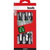 Csavarhúzó készlet torx 6 részes KWB Professional CrV Csavarhúzó készlet torx 6 részes KWB Professional CrV