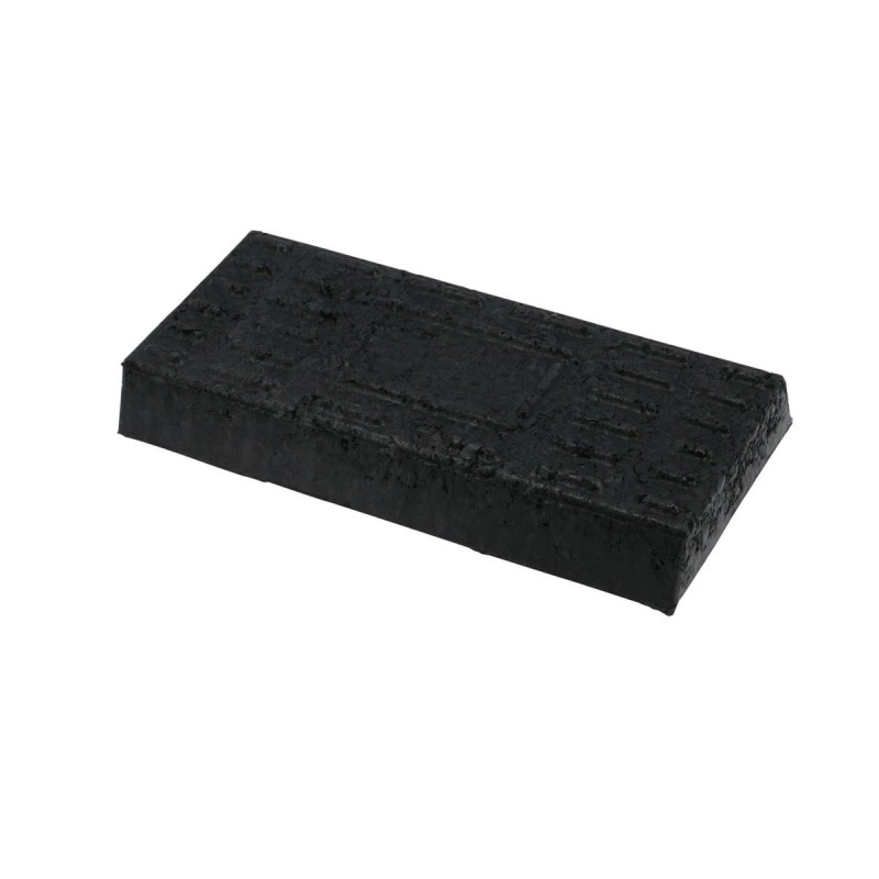 Gumikocka téglatest 200x100 x 25 mm magas - tömör - Laser