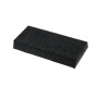Gumikocka téglatest 200x100 x 25 mm magas - tömör - Laser