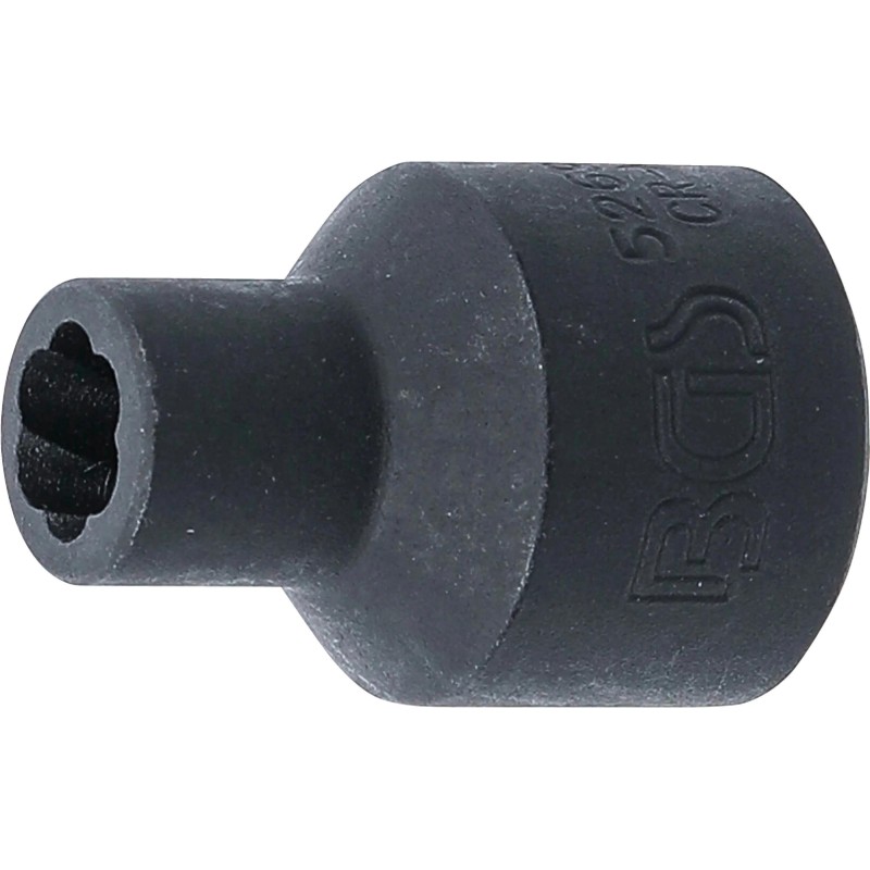 Kerékőr leszedő dugófej 1/2'' rövid  8 mm-es - BGS