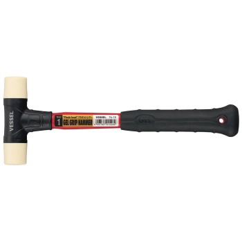 Kalapács műanyag cserélhető fejjel 430 g D=32 mm - GEL markolat - Vessel (76-10)