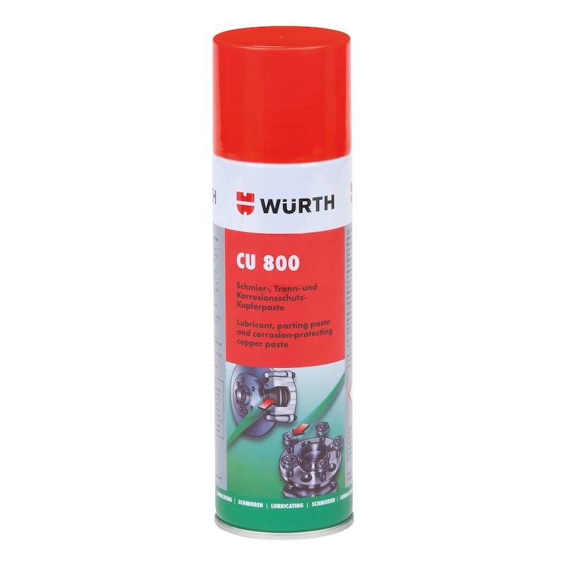 Réz spray, nagyteljesítményű 300 ml - CU 800 - Würth Réz spray, nagyteljesítményű 300 ml - CU 800 - Würth